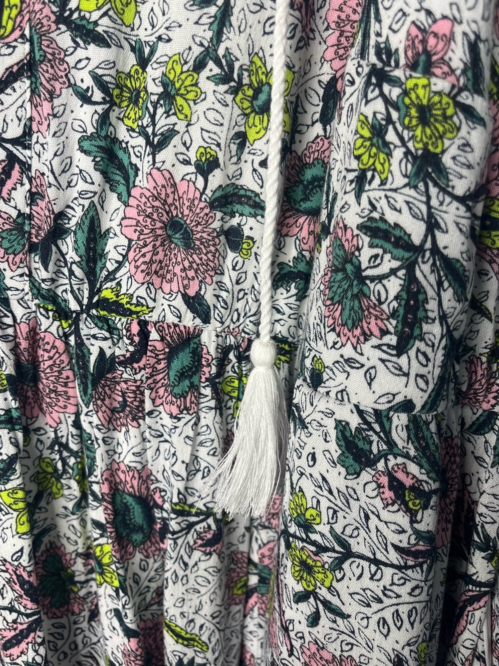 Torrid Maxi Super Soft Midi Tiered Sleeveless Floral Print Long dress 2x NEW - Picture 3 of 8